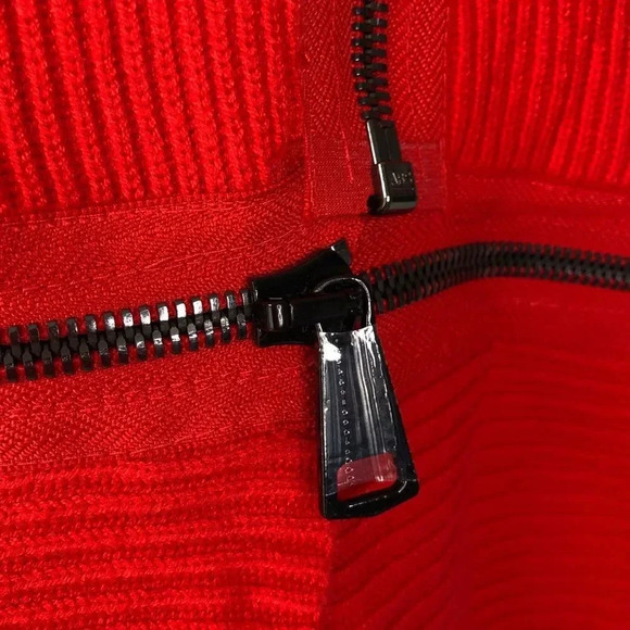 Tracy Reese Zip Off Cardigan in Maasai Red Size XS NWT - Picture 7 of 15